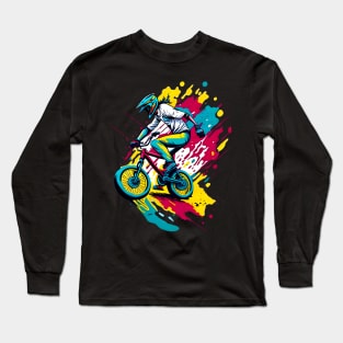 BMX BIKE LOVER Long Sleeve T-Shirt